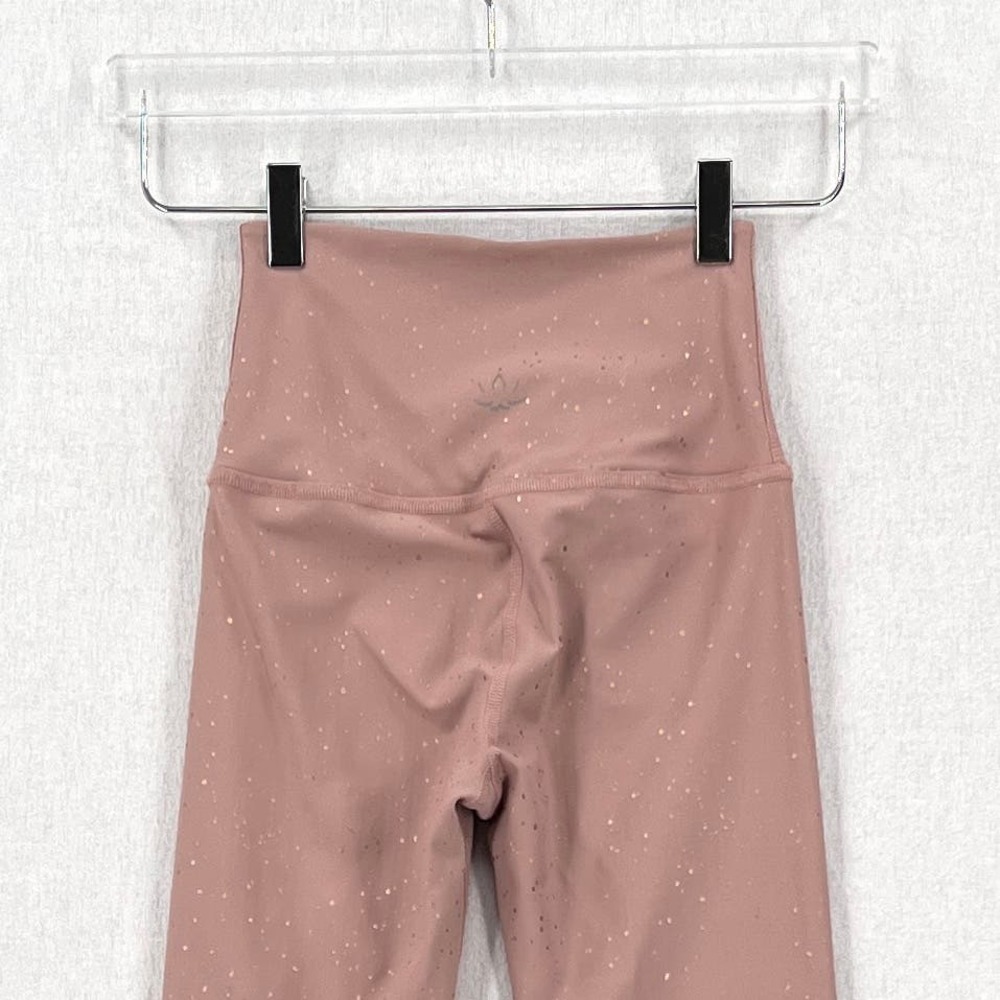 BEYOND YOGA Alloy Ombre High Waist Leggings Womens XS Blush Pink Rose Gold - Picture 4 of 14